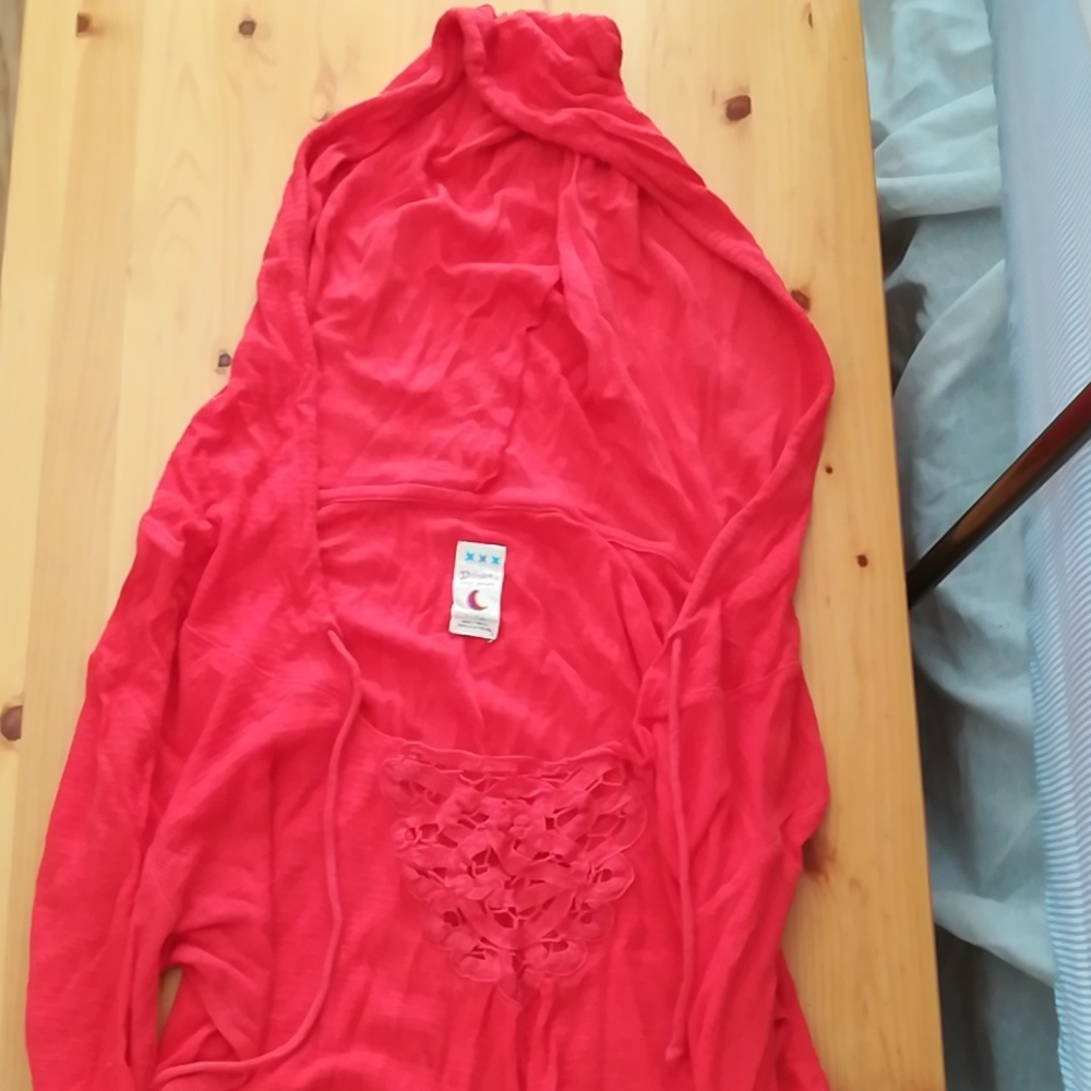 Free People Swimsuit Coverup with Lace Detail